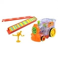 WANGJIAOID Animal Train Car Toy Dominoes For 3 1 2 Years Old Boys