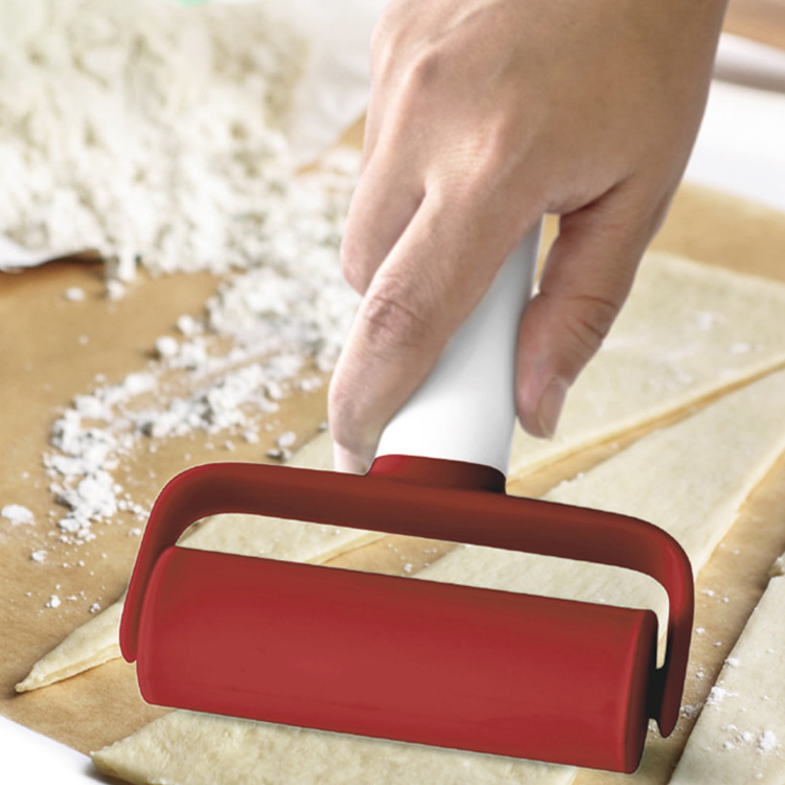 WANGJIAOID Baking Rolling Pin with Rings Rolling Pin Baking Utensils