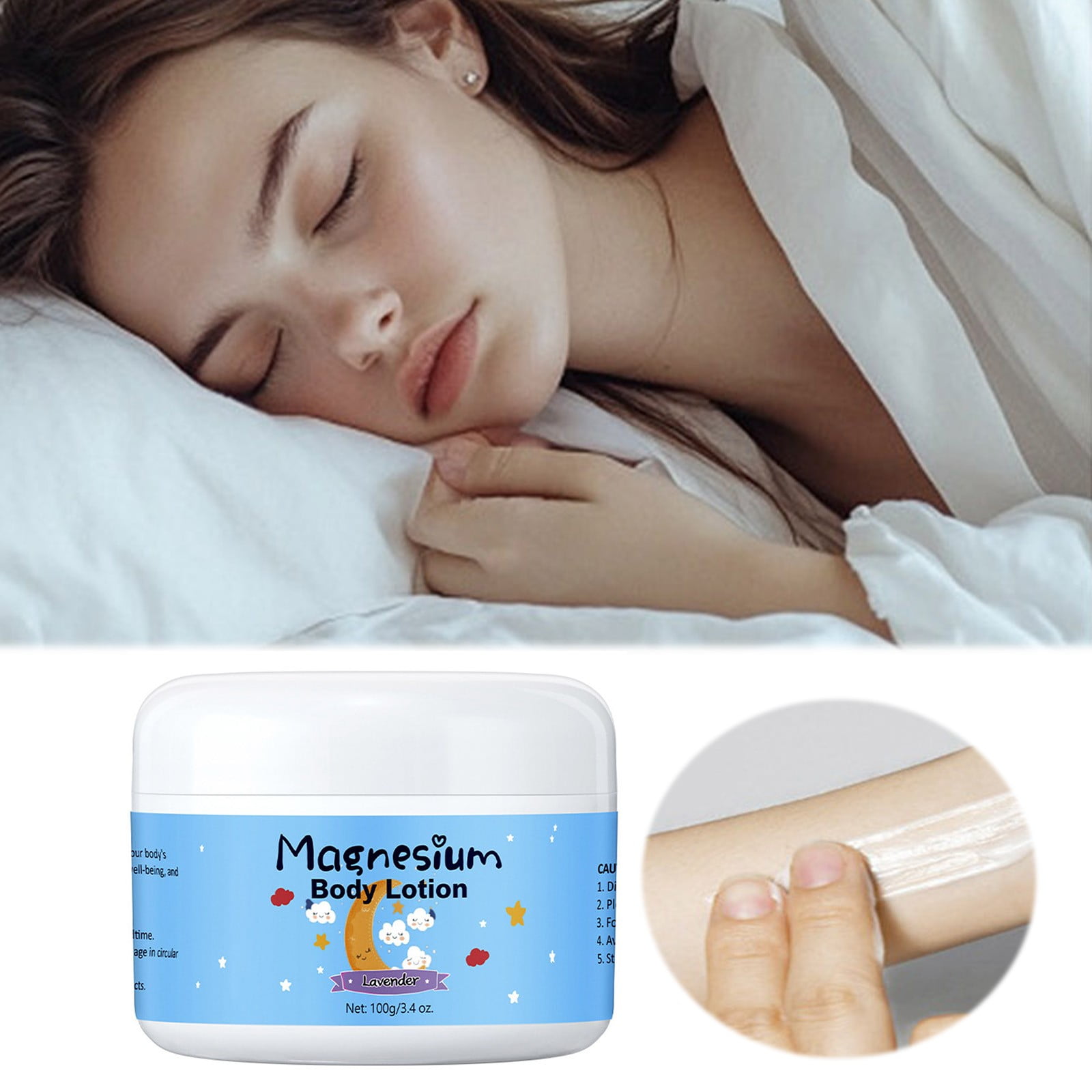 WANGJIAOID Body Lotion Body Relaxation Calming Children Adult Sleep