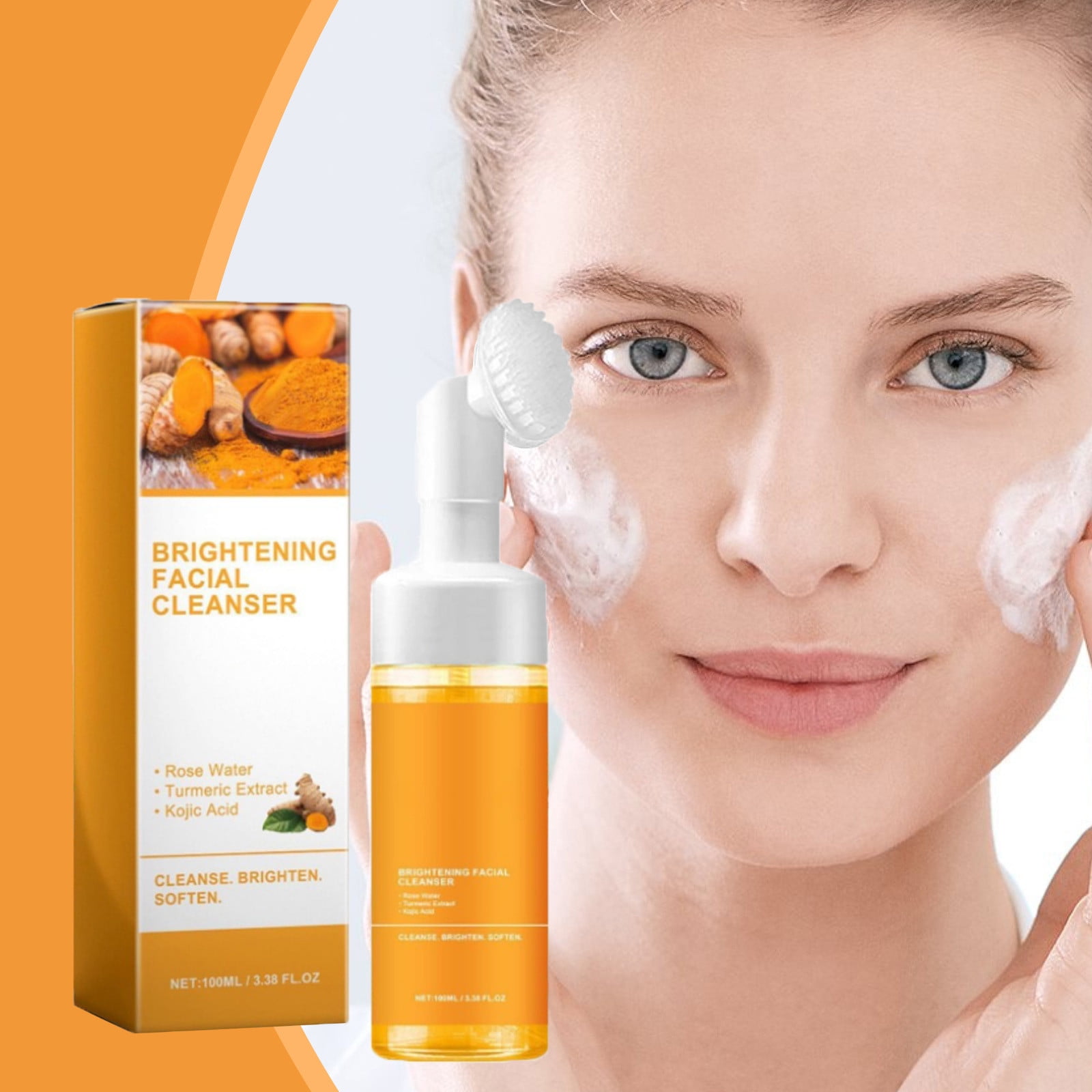 WANGJIAOID Cleanser Cleanser Face Wash Face Wash Foaming Cleanser For