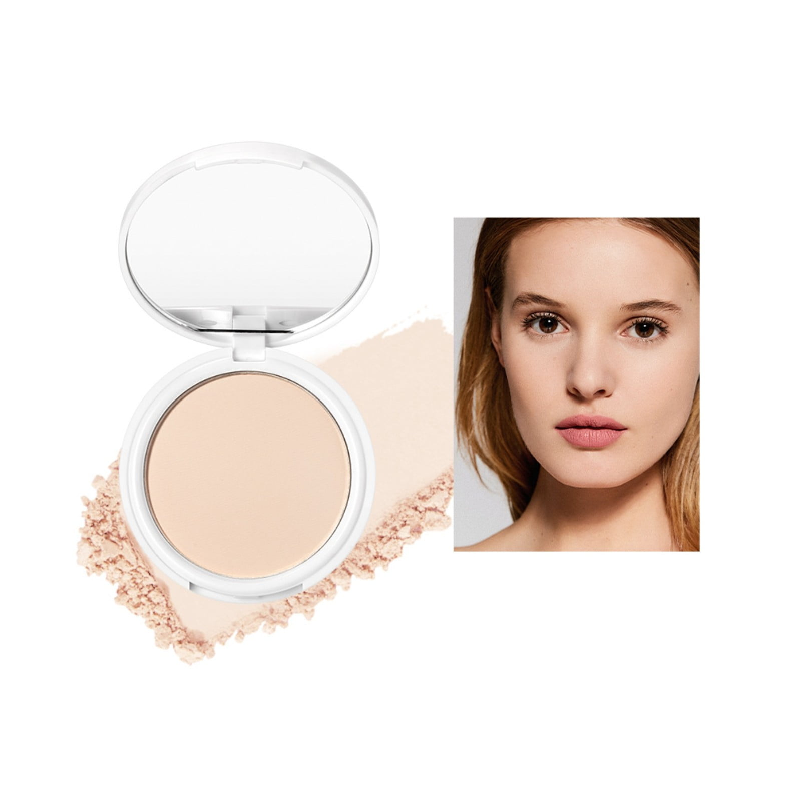 WANGJIAOID Color Correcting Concealer Setting Powder Delicate Natural