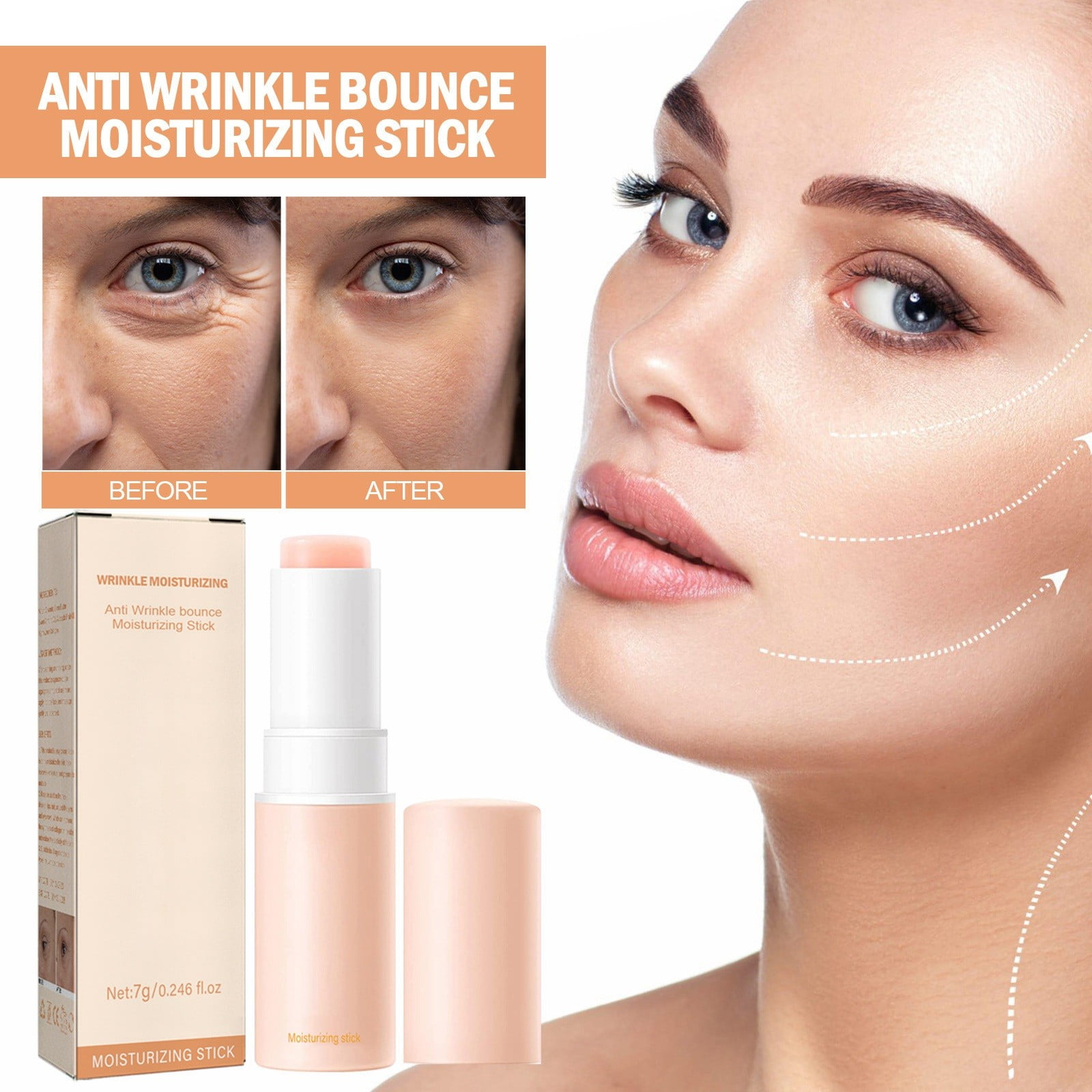 WANGJIAOID Elastic Stick Hydrating Firming And Reducing Fine Lines