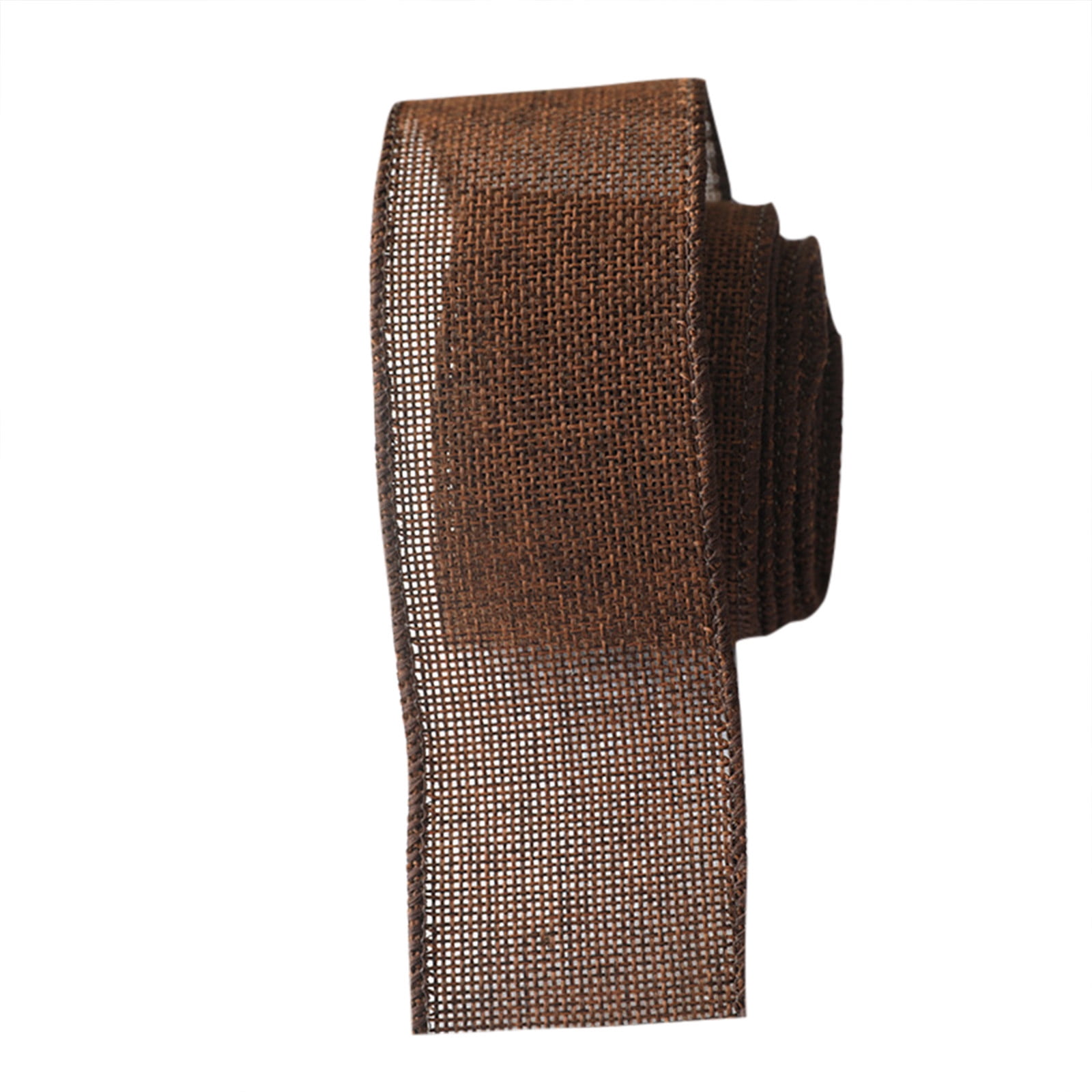 WANGJIAOID Extra Large Mesh Bags with Drawstring 1 Roll Yard Independence Wire Edge Ribbon