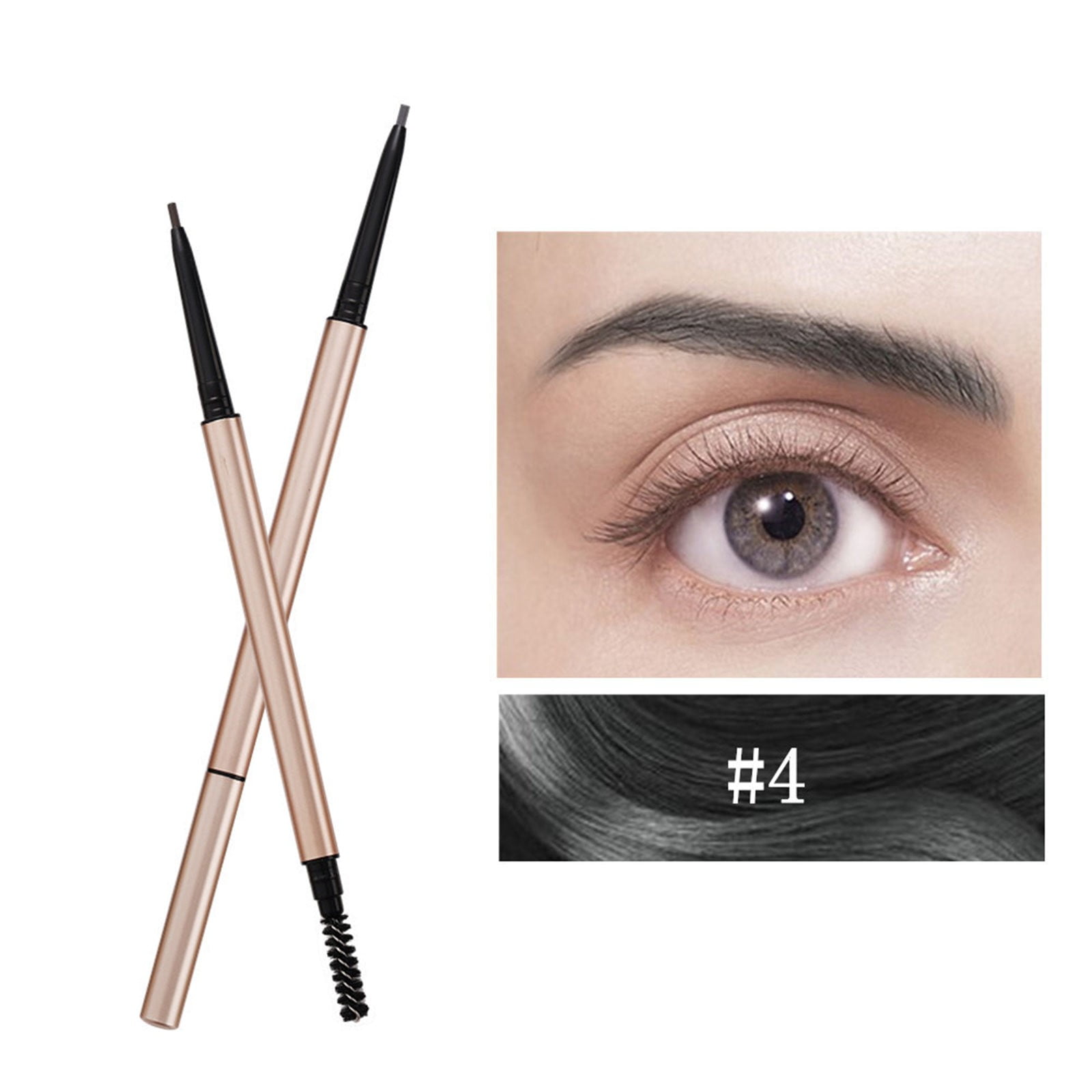 WANGJIAOID Eyebrow Enhancer Eyebrow Pencil Waterproof Brow Pencil Ultra ...