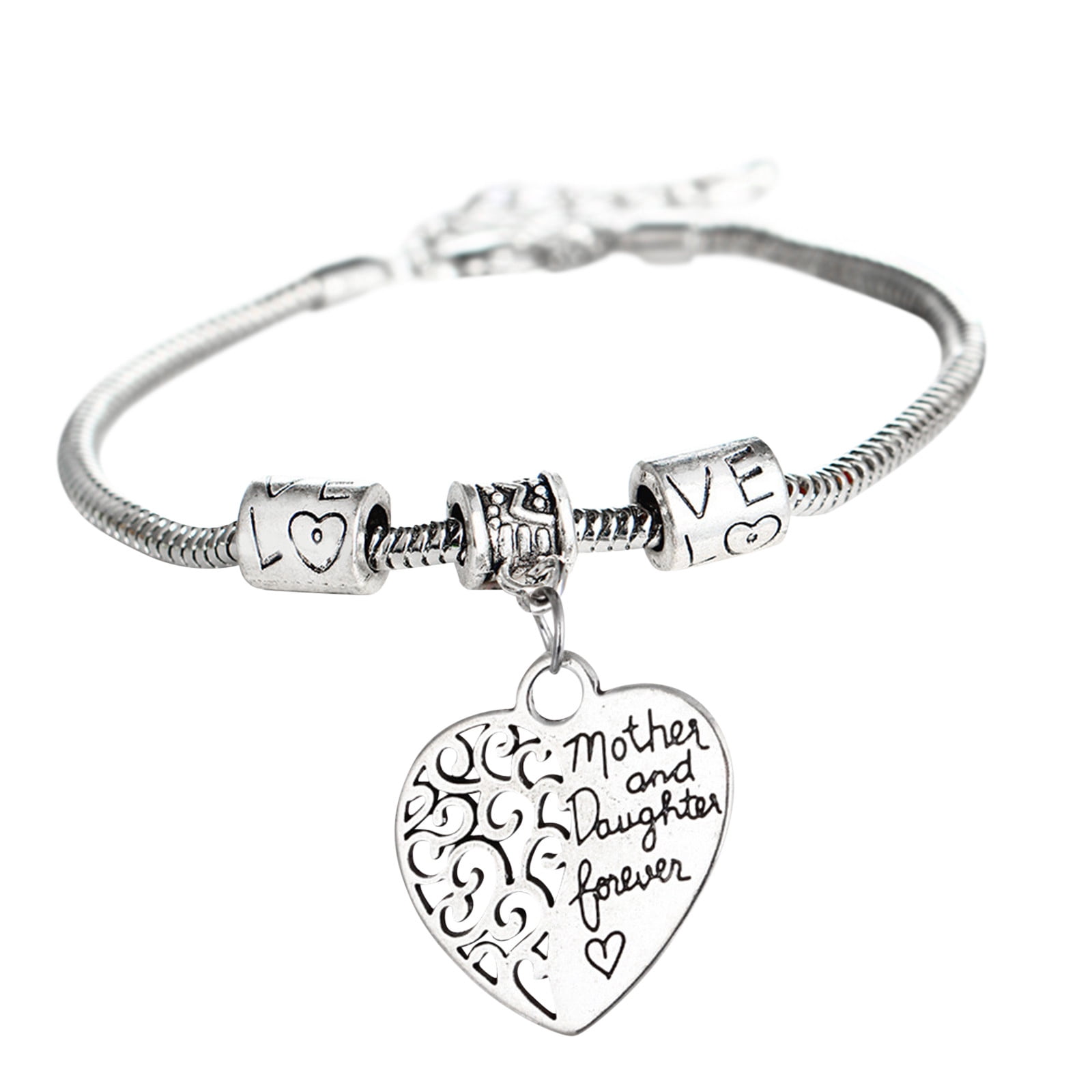 WANGJIAOID Family Member Bracelet Family Bracelet Alloy Lettering