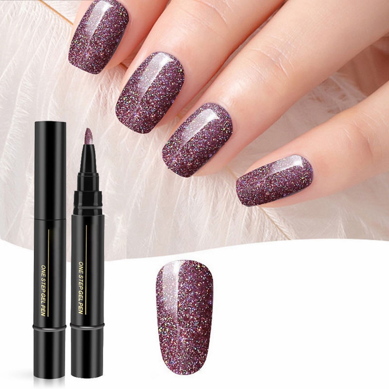 WANGJIAOID Finger Nail Brush for Mechanics 24 Colors Fast And