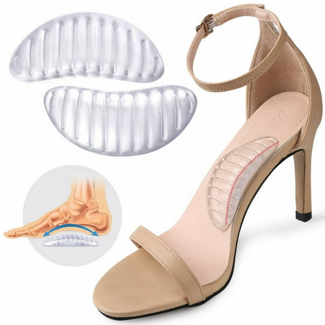 WANGJIAOID Foot Arch Support Shoe Inserts For Plantar Fasciitis Self