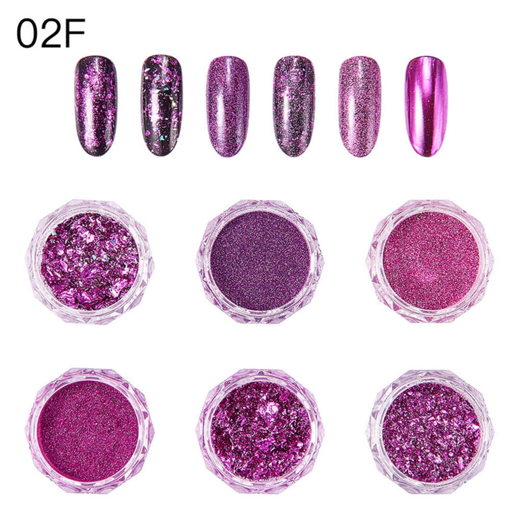 WANGJIAOID Glitter for Eyes color Powder Color Foil Powder Manicure