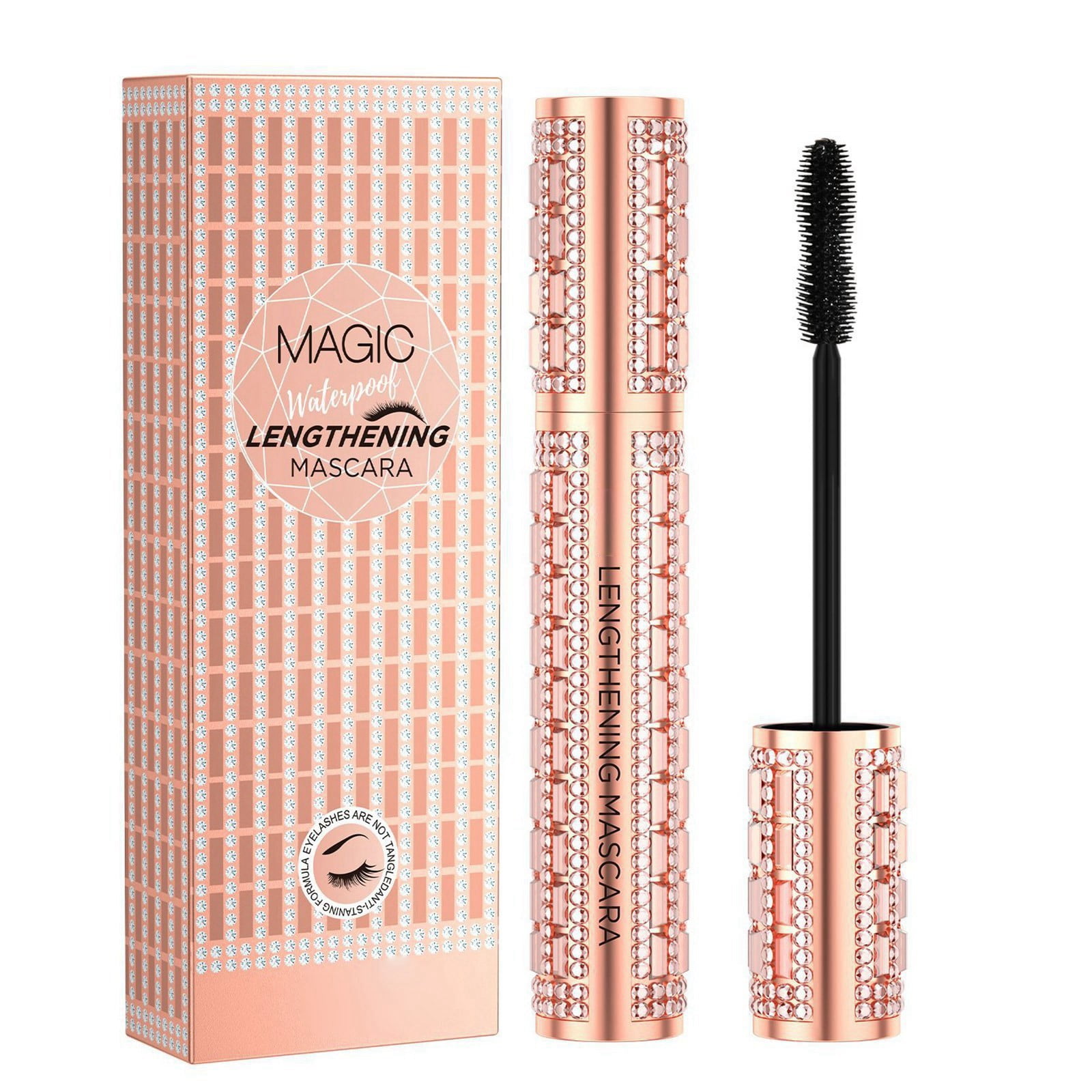 WANGJIAOID Head 4D Non Smudged Border Makeup Supply No Clumping Thick