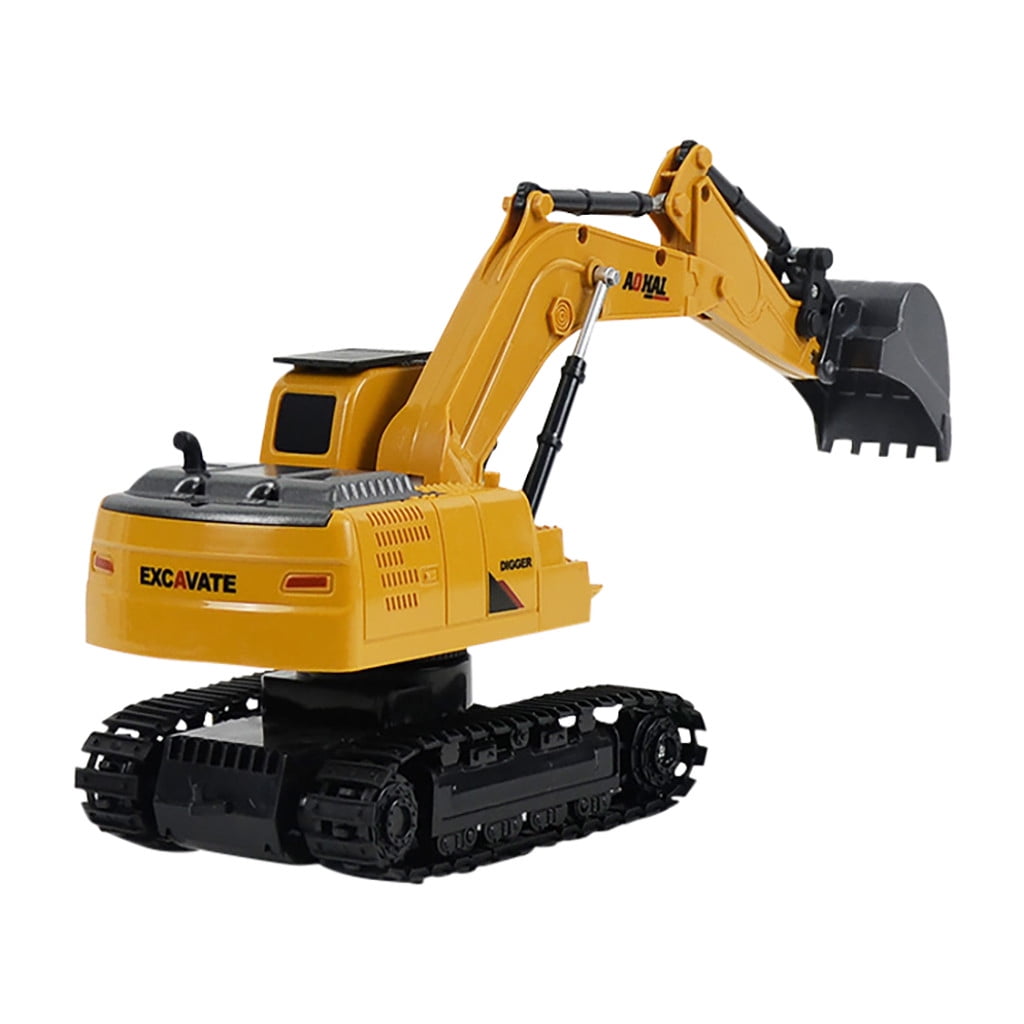 WANGJIAOID Intelligent for Adults Large Metal Diecast Excavator