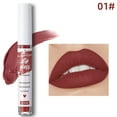 WANGJIAOID Lip Gloss Without Sticking Cup Lasting Color Fog Velvet Lip
