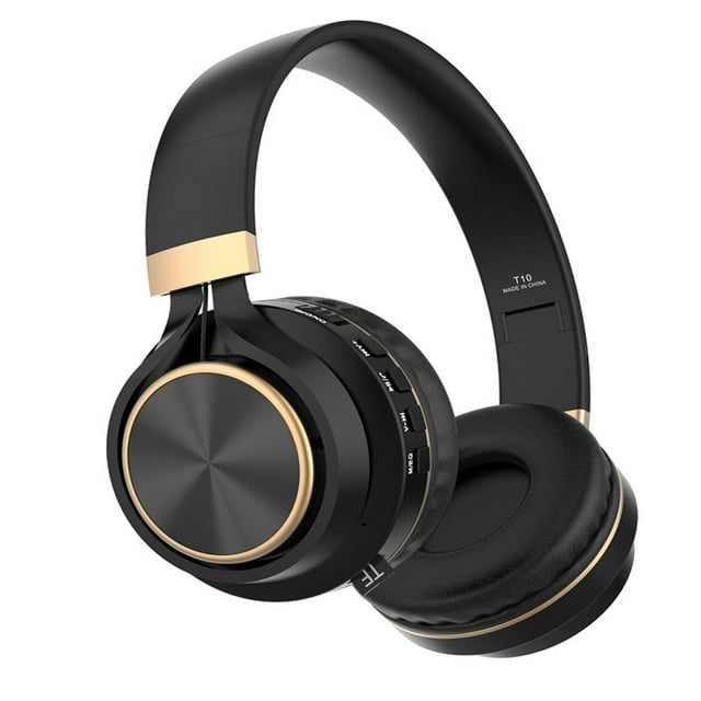 WANGJIAOID Mic Earbuds Portable Head Mounted Wireless Blueteeth