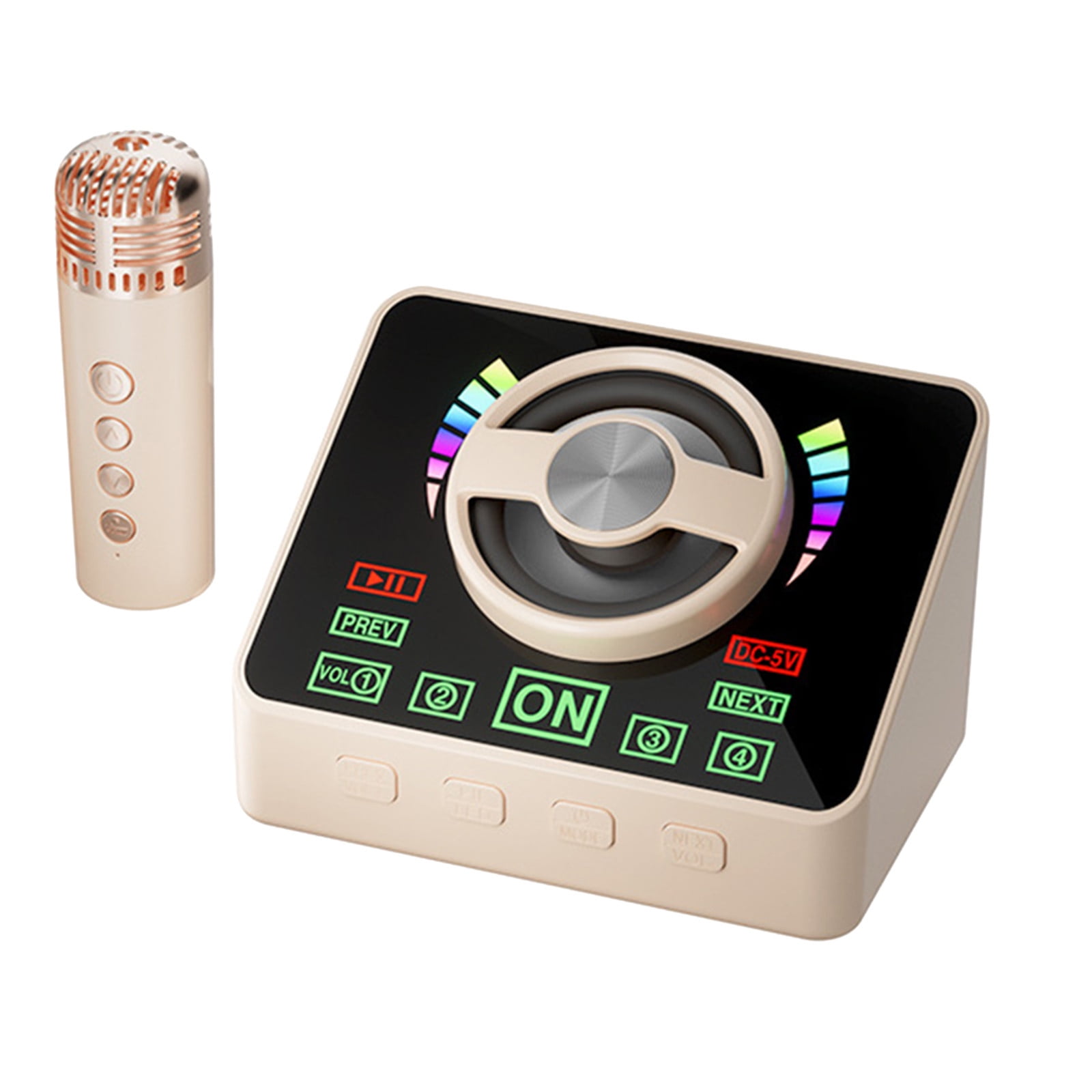 WANGJIAOID Mini for Babies Karaoke Machine Portable Speaker With