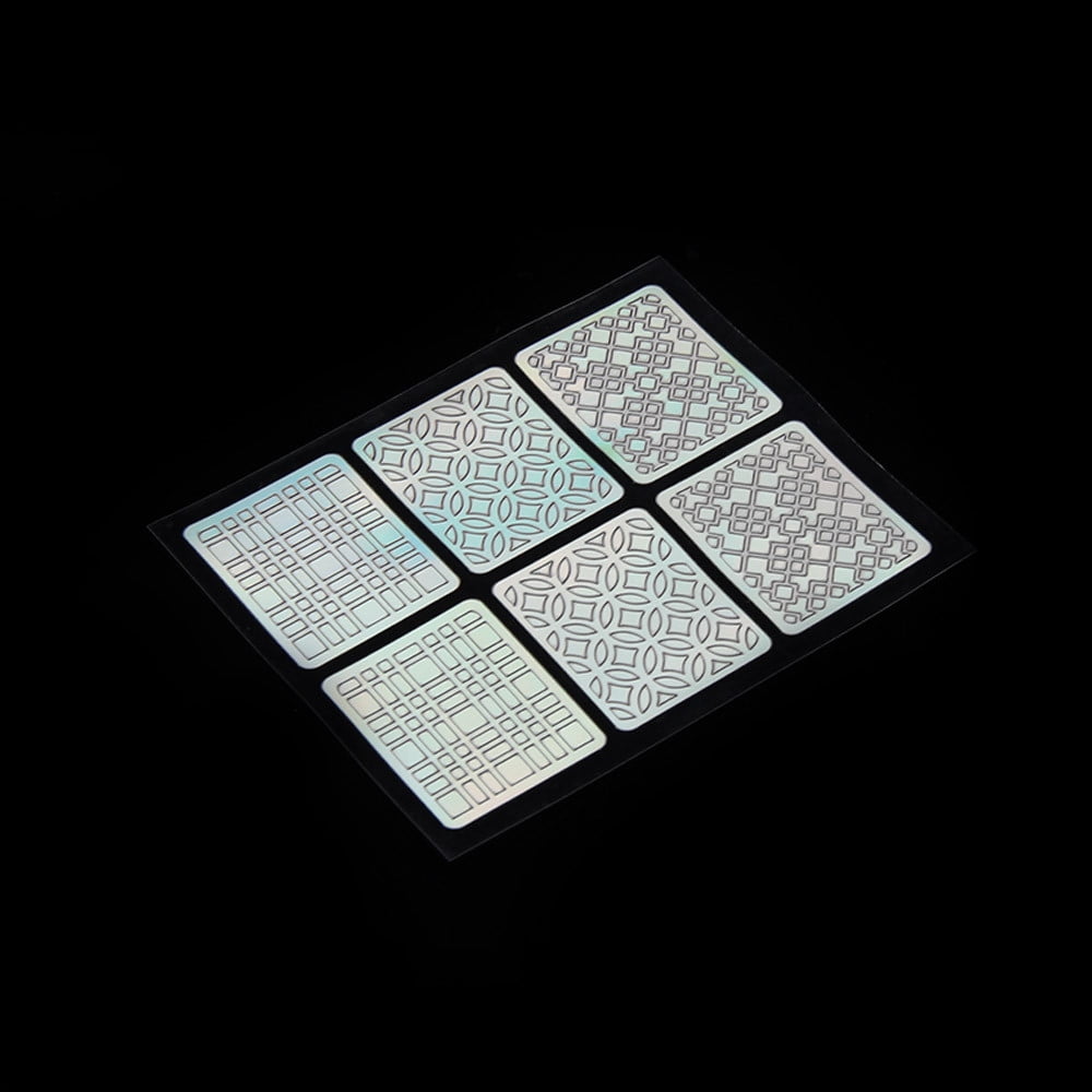 WANGJIAOID Nail Adhesive Tabs 50 Sheets 24 Sheets New Nail Hollow