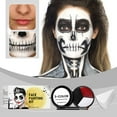 WANGJIAOID Nourish Max T Black White Red Face Body Paint Colors Clown