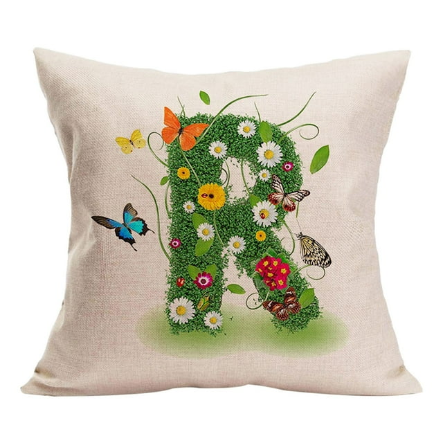 WANGJIAOID Size Flannel Pillowcases Spring Pillow Covers Cushion Cases