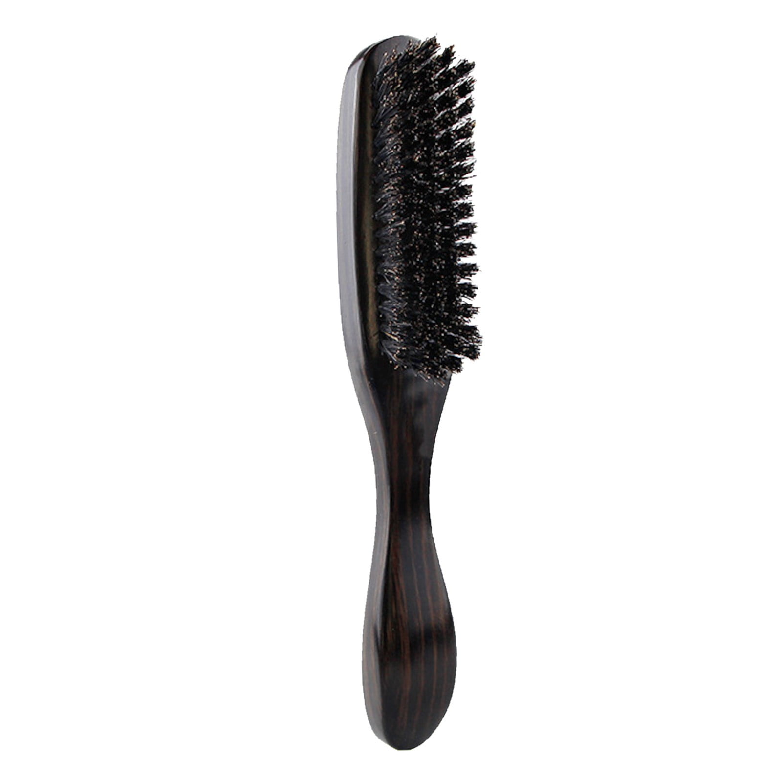WANGJIAOID Soft Hair Men's Greased Sideburns Beard Brush Large Curved