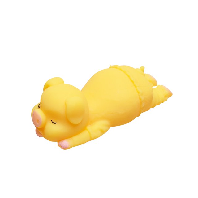 WANGJIAOID Stress Soft Pig Colorful Soft Novelty Holding Pressure