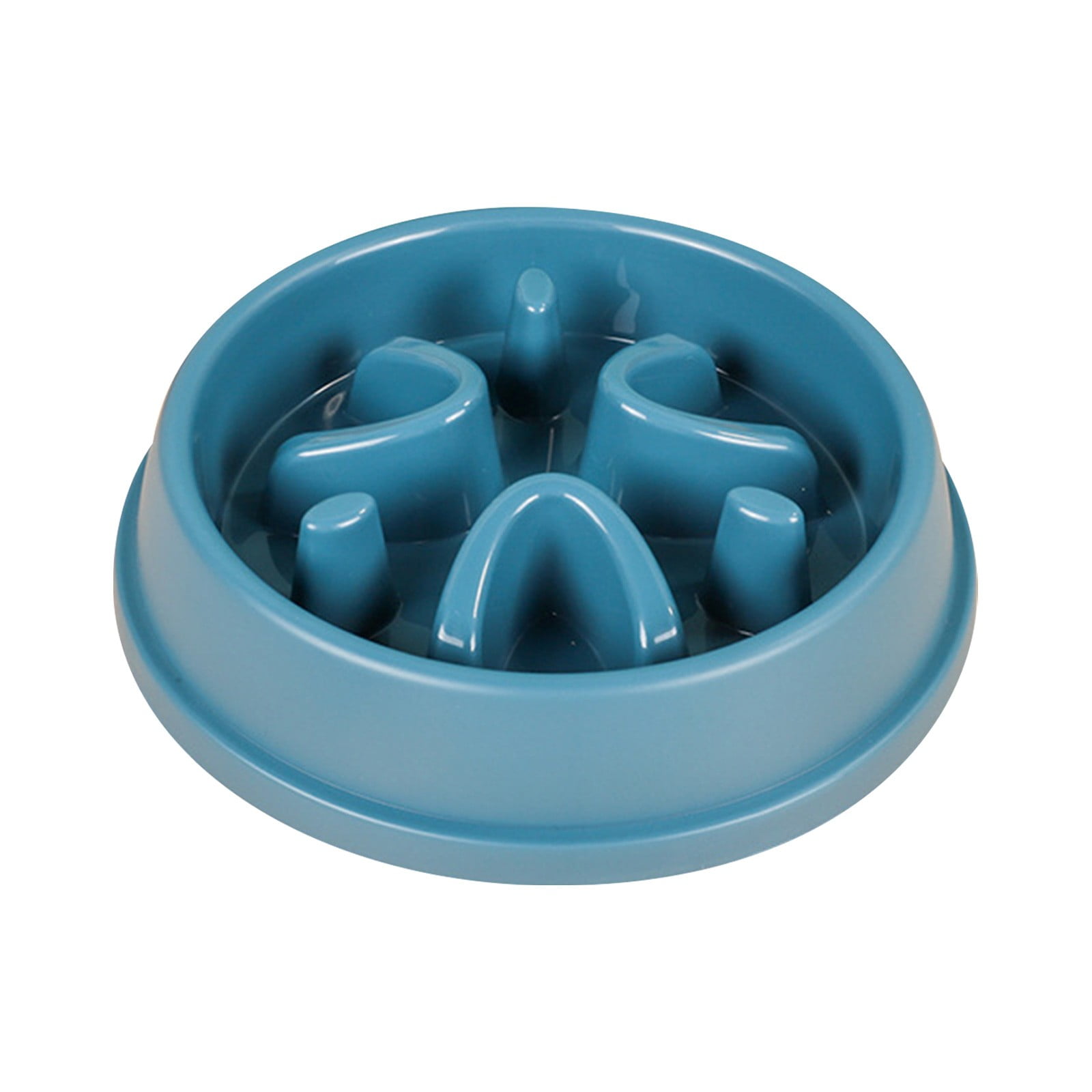 WANGJIAOID Water Bowl for Dogs Stainless Slow Feed Dog Bowl Anti Slow