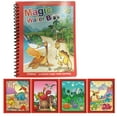 WANGJIAOID Water Drawing Book Water Reusable Doodle Board for Kids It