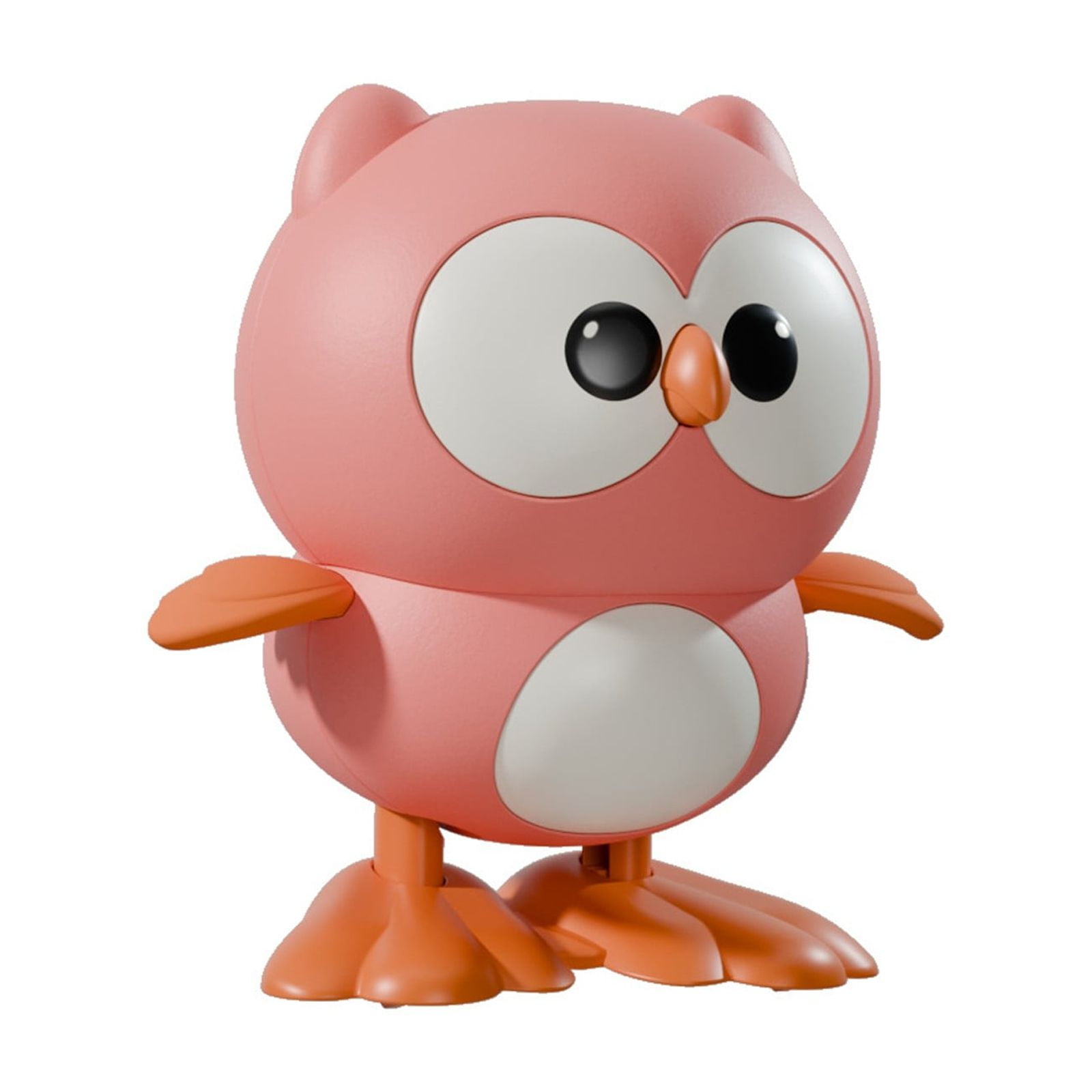WANGJIAOID Wind Up Jumping Owl Toy Jumping Clockwork Owl Toy For