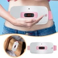 WANGJIAOID Wooden Massage Roller USB Belt Abdominal Massager USB