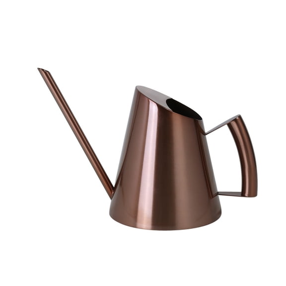 WANGJING 1PC Watering Can Stainless Steel Long Spout Metal Watering Kettle 1500ml Rose Gold Gold Black