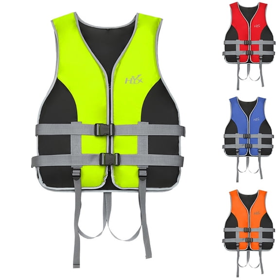 WANGJING Fishing Life Jacket for Adults , Buoyancy Vest , Uscg Approved Life Jackets for Boating, Wakeboarding, Waterskiing & Your Favorite Water Activities