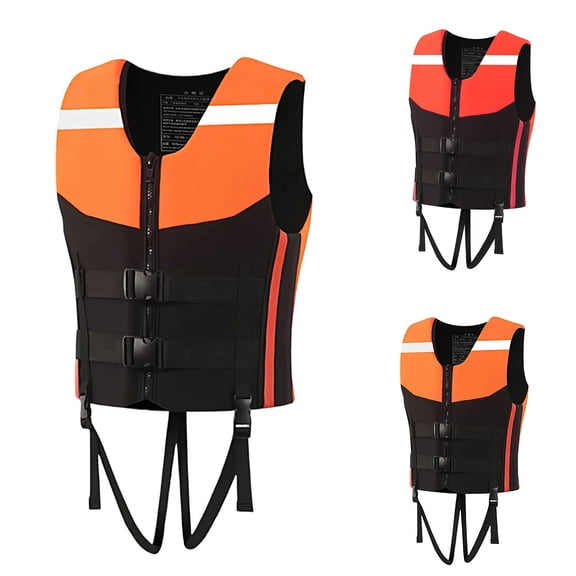 WANGJING Kayak Life Jacket for Adults , Swimming Life Vest , Life Jackets Coast Guard Approved for Kayak, Boating, Fishing, Paddle Sports