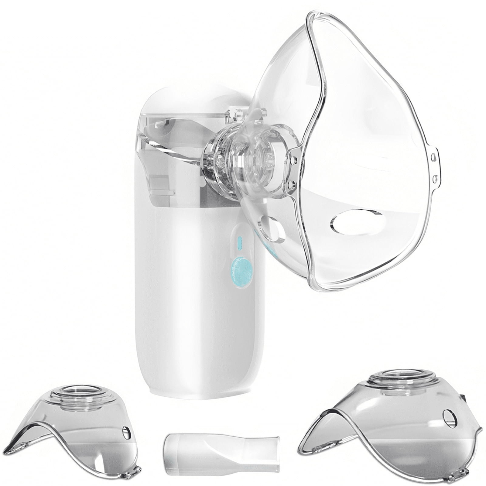 WANGLI Small Portable Humidifiers Machine Steam Inhalator, USB Rechargeable, three accessories, easy to carry, suitable for Adults & Kids and for Travel