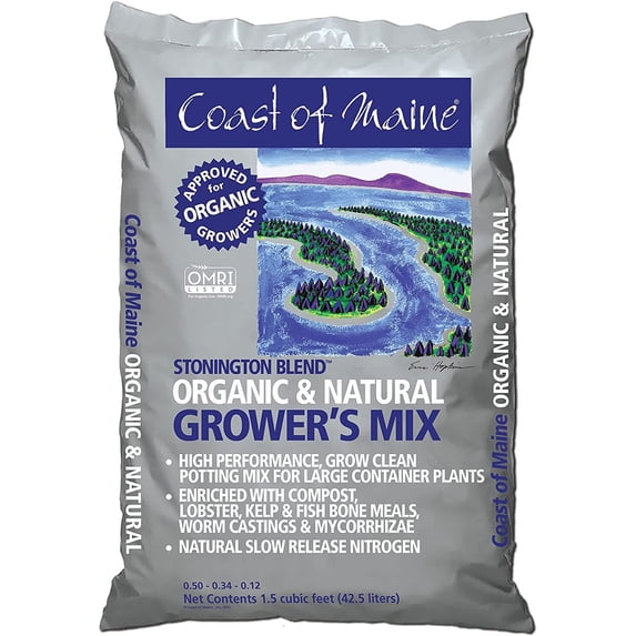 WANLINDZ Stonington Blend Grower's Mix Organic Super Soil, 1.5 cf