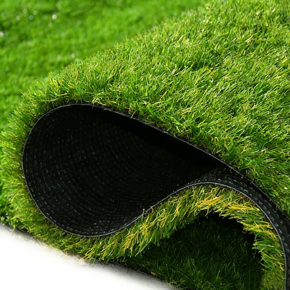 WANLISELL 3.3ft x 33ft Lawn Artificial Grass Turf, Artificial Turf Grass Rug for Dogs, Indoor Outdoor Fake Grass for Garden Patio Lawn