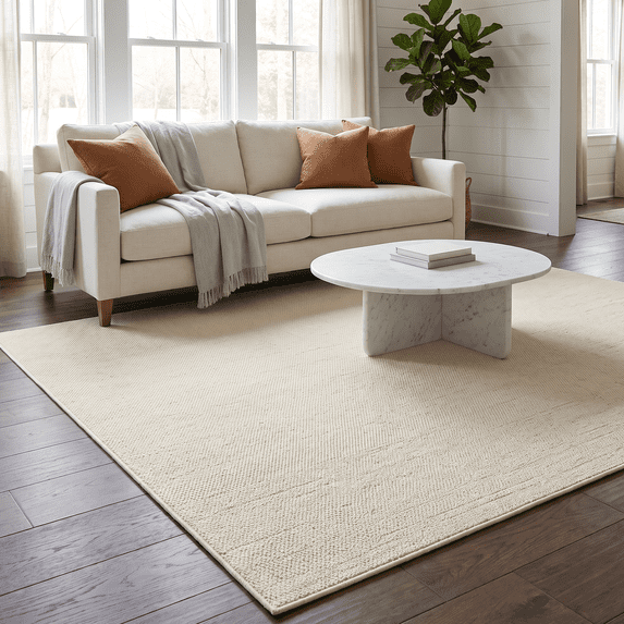 WANLISELL 4.6Ft x 6.6Ft Area Rugs for Living Room Bedside