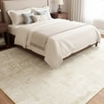 thumbnail image 1 of WANLISELL 6'x9' Area Rug for Living Room, Non-Slip Machine Washable Rug, Soft Abstract Rug for Home Office Decor, Beige, 1 of 12