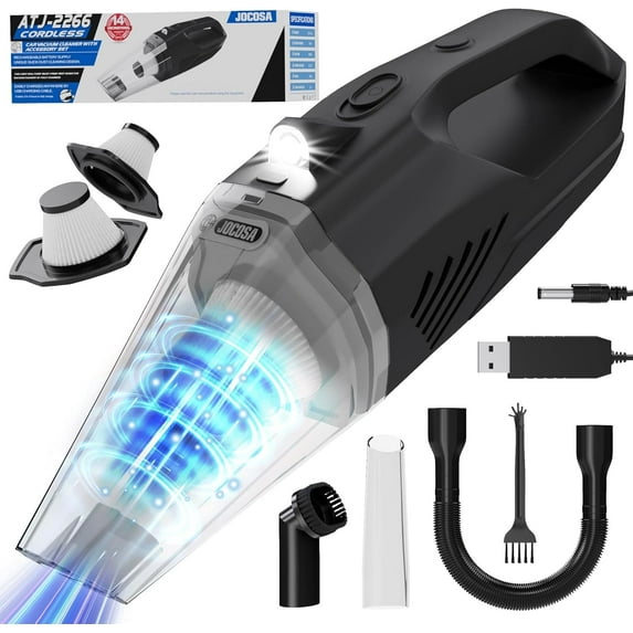 WANOSS 8000Pa Corded Electric Handheld Vacuum Cleaner with HEPA Filter for Car, House, Office