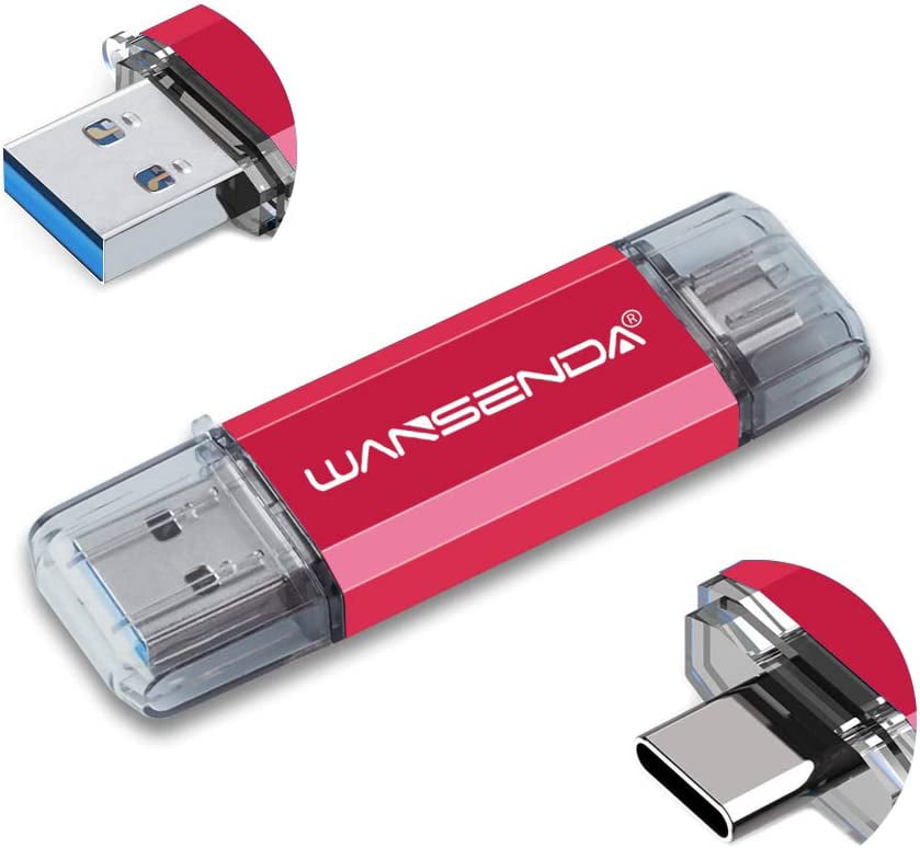 OTG USB Flash Drive 2 in 1 USB Stick USB 3.0 & Type-C Pen Drive