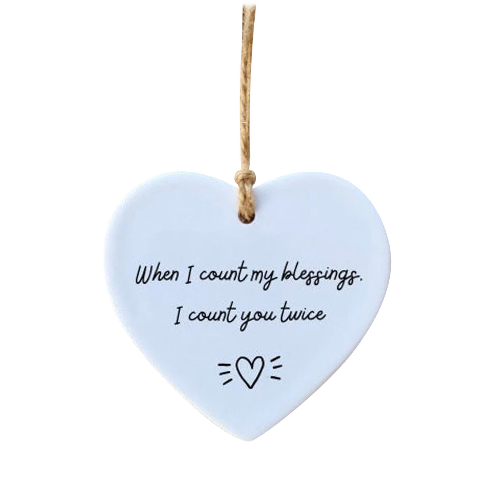WANSPRINE Clearance Sale Monkey Hooks Picture Hangers I Wish You Lived Next Door Heart Ornament Walmart