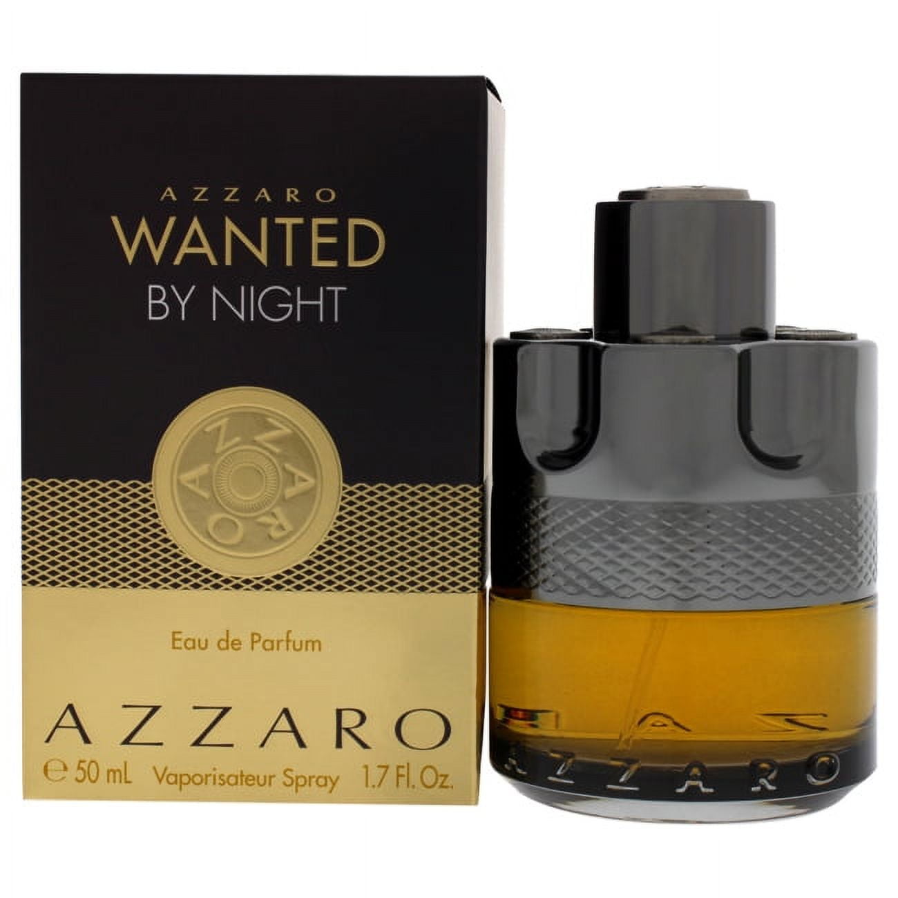 Azzaro Wanted By Night Men's Cologne Perfume Spray 1.7 oz
