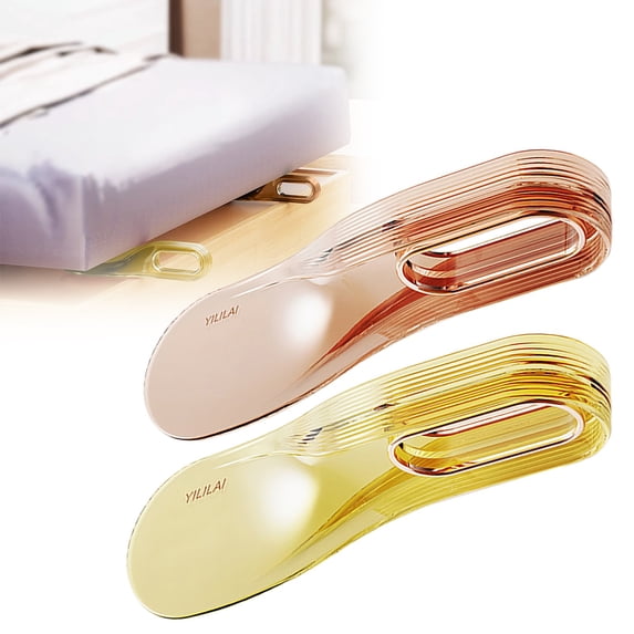 WANYNG 2PCS 2-in-1 Mattress Lifter & Bed Sheet Tucker Tool, Ergonomic Bed Making Wedge, Easy Sheet Tucking Tool for Twin Queen King Beds, Lightweight Bedding Helper for Home Hotel Dorm Use