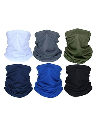 SA Epic UV Face Shield 5 Pack: Multipurpose Neck Gaiter, Balaclava, Elastic  Face Mask for Men and Women