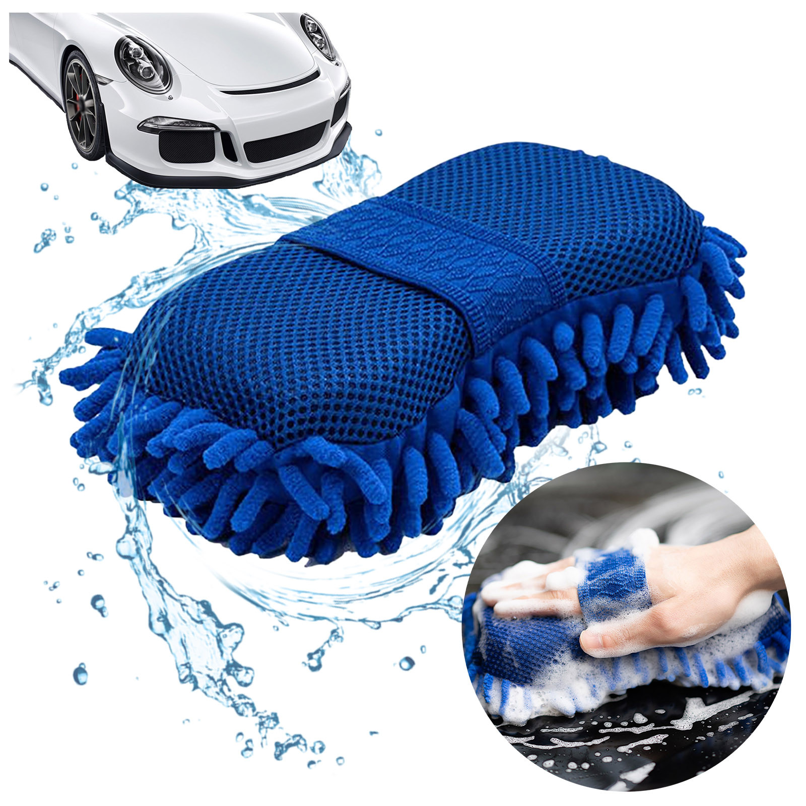 Zwipes Auto Wash Microfiber Super Sponge