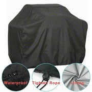WANYNG Grill Cover 59 inch for Backyard Grill Waterproof Barbecue Grill Covers Heavy Duty Waterproof BBQ Grill Cover for Outdoor Grill Black