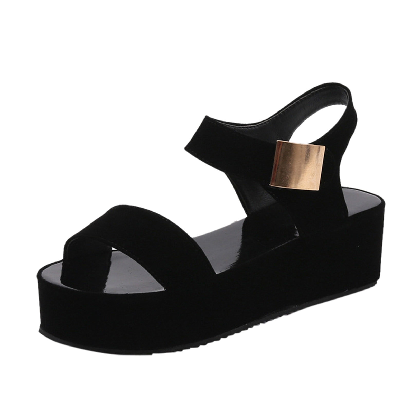 WANYNG Women s Fashion Platform Wedge Heels Large Size Colorblock Roman Sandals Women Shoes Summer Women Sandals Size 12 Wide 6727041f 4fac 4866 ad05 f4cc861ae100.c9b556f37082d337a4e9417f1b19540d