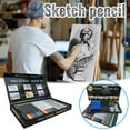 WANYR 75 Piece Drawing Kit & Sketching Pencils Set, Artist Kit with