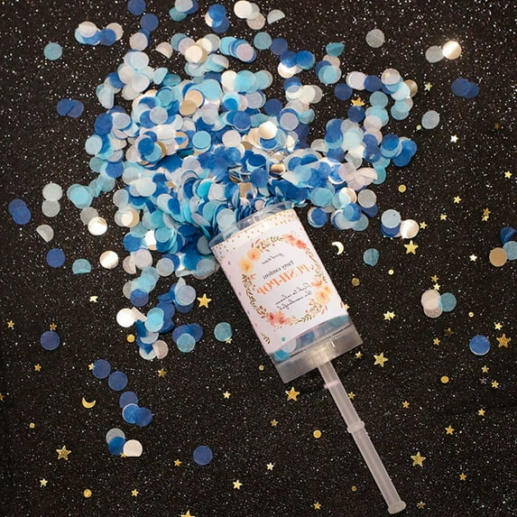 WANYR Gift,Multicolor Confetti With Confetti Popper Confetti Poppers Colorful Confetti Party Poppers Celebration Birthday Graduation Hot