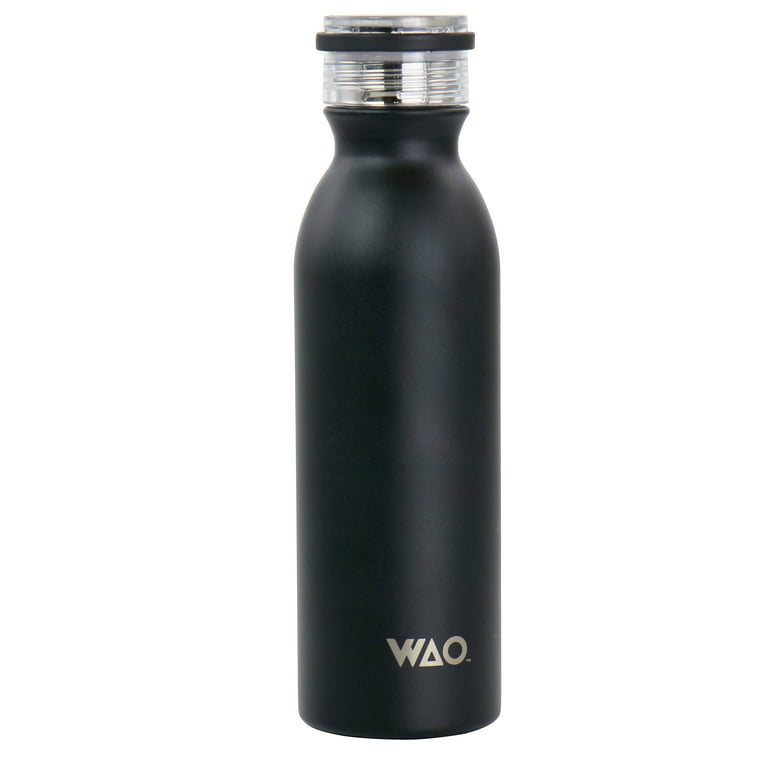https://i5.walmartimages.com/seo/WAO-20-Ounce-Stainless-Steel-Insulated-Thermal-Bottle-with-Lid-in-Matte-Black_5fe1a0f7-223a-4c7a-880e-45cfd19255b0.3c6fce3e01b7d4a01ef76f6b4c87351d.jpeg?odnHeight=768&odnWidth=768&odnBg=FFFFFF