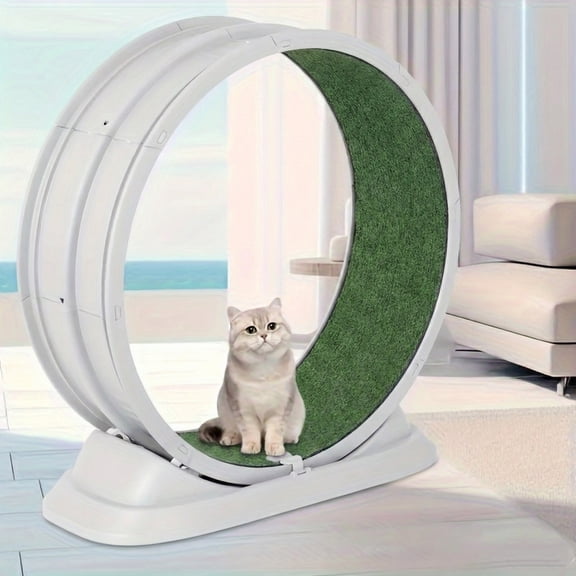 WAOWAO Cat Exercise Wheel Treadmill - Polypropylene,