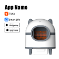 WAOWAO SelfCleaning Cat Litter Box with OdorEliminating Feature, APP