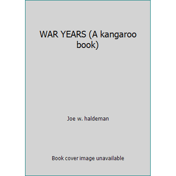 Pre-Owned WAR YEARS (Paperback) 0671814001 9780671814007