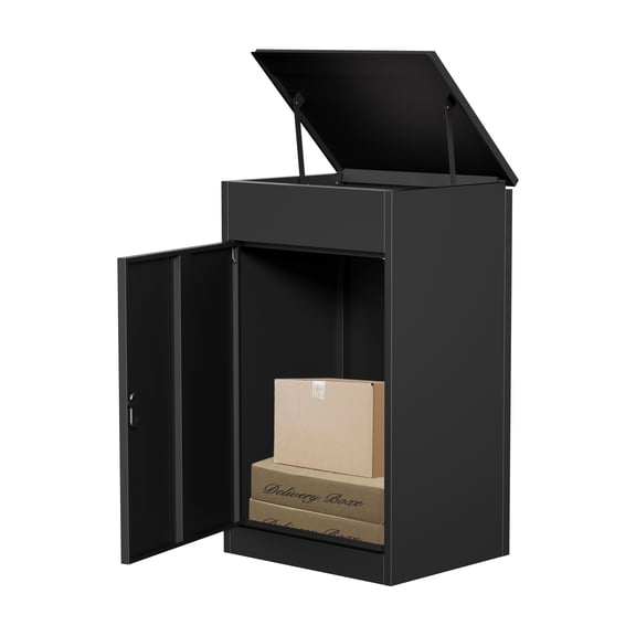 WARAYZ Adult Lockable Steel Package Delivery Storage Locker (19.7”x16.1”x33.5”)